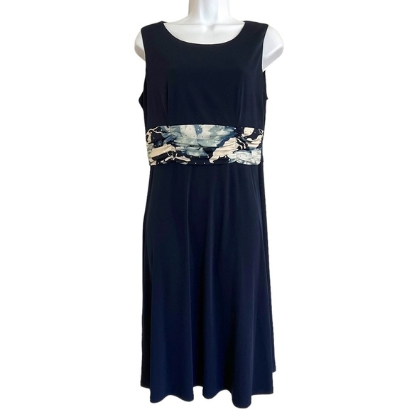 Jessica Howard Dresses & Skirts - Jessica Howard | Floral Waist Detail | Fit and Flare Dress